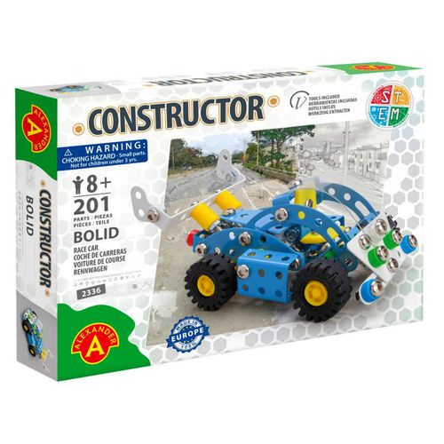 Alexander Constructor Bolid Race Car Toy for Ages 8+ 201pcs (CON023367)