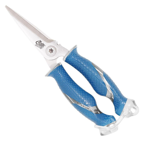 Cuda 8" Titanium Bonded Full Tang Stainless Steel Snip (CU-18825)