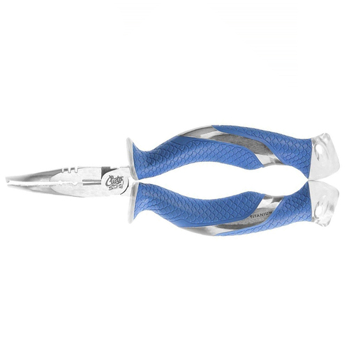 Cuda 7" Titanium Bonded Pliers with Ring Splitter (CU-18838-001)