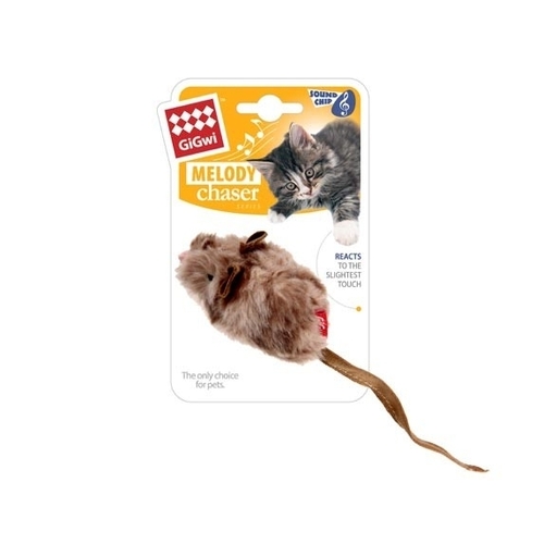 Gigwi Melody Chaser Mouse Motion Active Cat Toy 