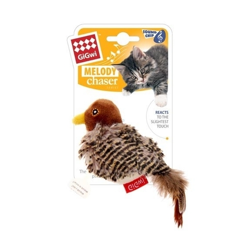 Gigwi Melody Chaser Bird Motion Active Cat Toy 