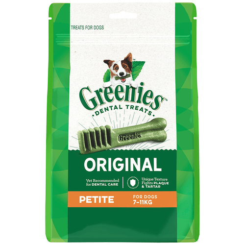 Greenies Original Petite Dogs Dental Treats 7-11kg 510g