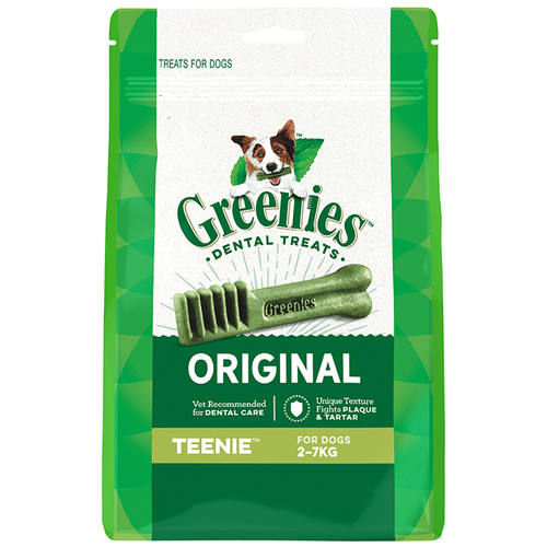 Greenies Original Teenie Dogs Dental Treats 2-7kg 340g