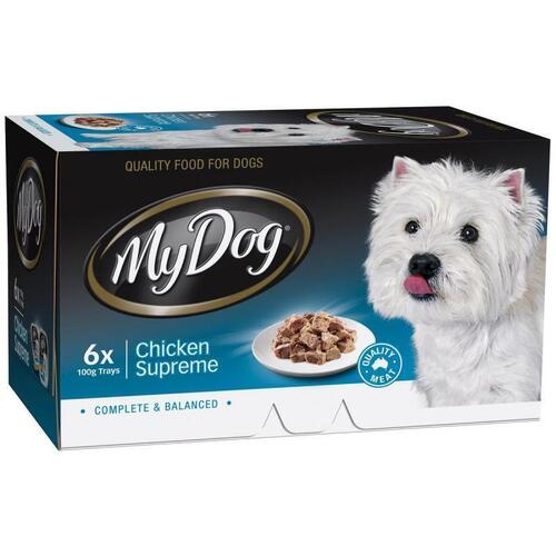 My Dog Chef Select Chicken Supreme Svms 6 x 100g 