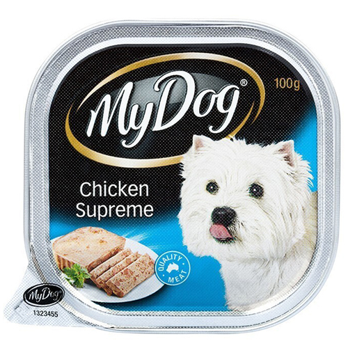 My Dog Chicken Supreme Dog Food 100g x 12