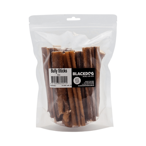 Blackdog Bully Sticks Natural Dog Chew Treats 25 Pack