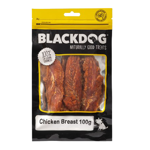 Blackdog Chicken Breast Natural Dog Chew Treats 100g