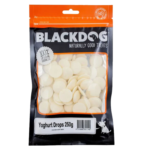 Blackdog Yoghurt Drops Dog Training Treats 250g