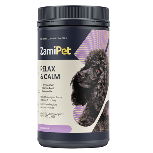 Zamipet Relax & Calm Chewable Dog Supplement 100 Pack