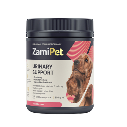 Zamipet Urinary Support Chewable Dog Supplement 60 Pack