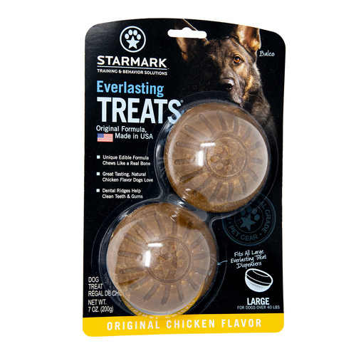 Starmark Everlasting Treats Dog Chew Treat Chicken Large