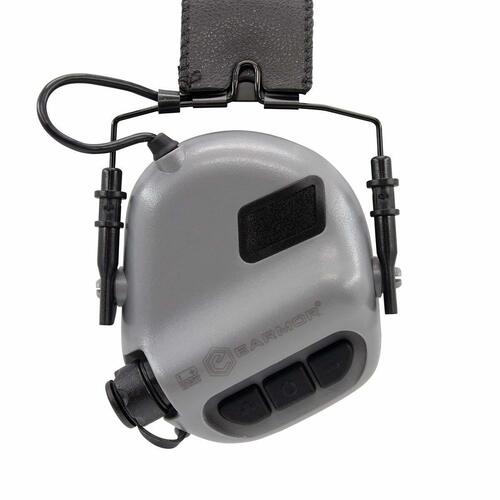 Earmor Premium Electronic Shooting Earmuffs M31 Cadet Grey (ER01887SF-GY)