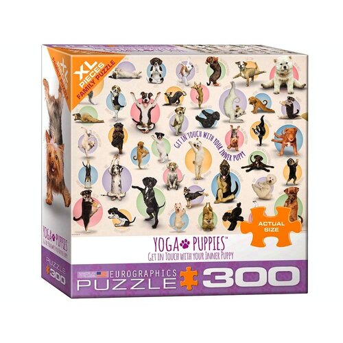 Eurographics Yoga Puppies Jigsaw Puzzle XL 300 Pieces (EUR30992)