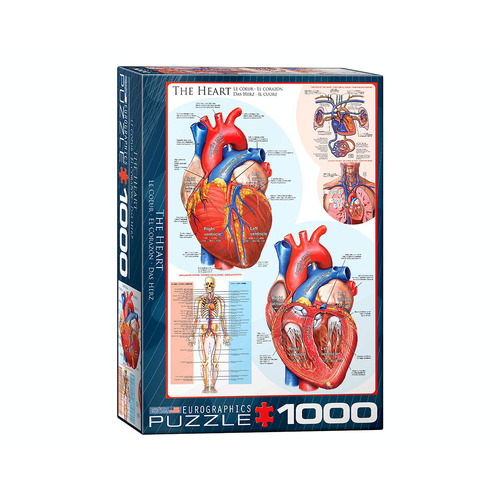 Eurographics The Heart Adult Jigsaw Puzzle 1000 Pieces (EUR60257)