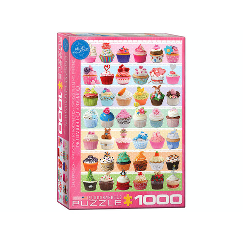 Eurographics Cupcake Celebration Jigsaw Puzzle 1000 Pieces (EUR60586)