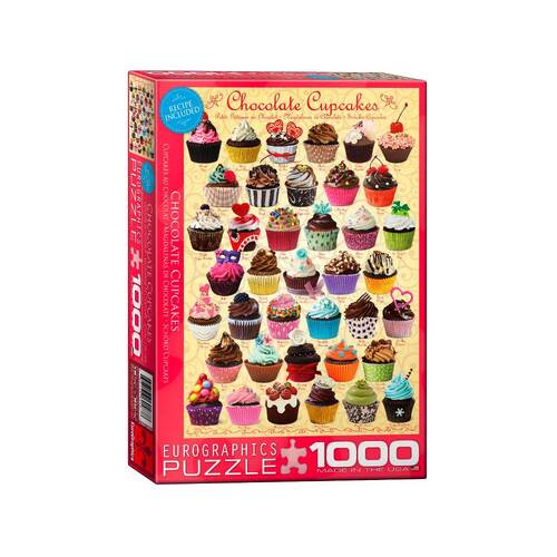 Eurographics Chocolate Cupcakes Jigsaw Puzzle 1000 Pieces (EUR60587)