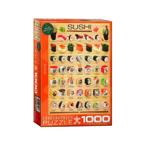 Eurographics Sushi Adult Jigsaw Puzzle 1000 Pieces (EUR60597)