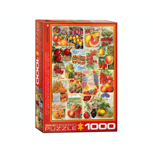 Eurographics Fruits Seed Catalog Jigsaw Puzzle 1000 Pieces (EUR60818)