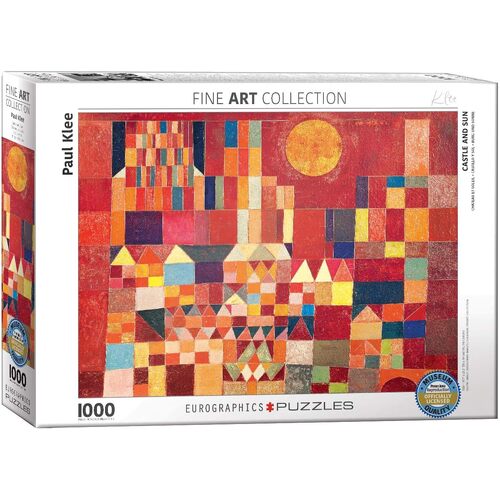 Eurographics Klee Castle & Sun Jigsaw Puzzle 1000 Pieces (EUR60836)