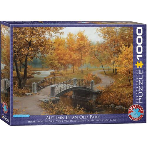 Eurographics Autumn in an Old Park Jigsaw Puzzle 1000 Pieces (EUR60979)