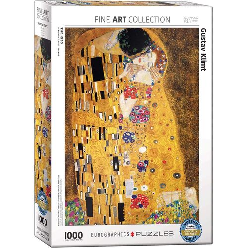 Eurographics Klimt The Kiss Jigsaw Puzzle White Box 1000 Pieces (EUR64365)