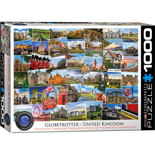 Eurographics Globetrotter United Kingdom Jigsaw Puzzle 1000 Pieces (EUR65464)