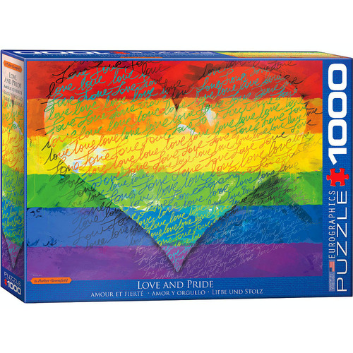 Eurographics Love & Pride Adult Jigsaw Puzzle 1000pcs (EUR65542)