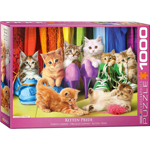 Eurographics Kitten Pride Jigsaw Puzzle 1000 Pieces (EUR65543)