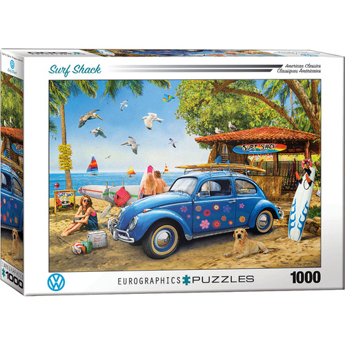 Eurographics VW Beetle Surf Shack Jigsaw Puzzle 1000 Pieces (EUR65683)