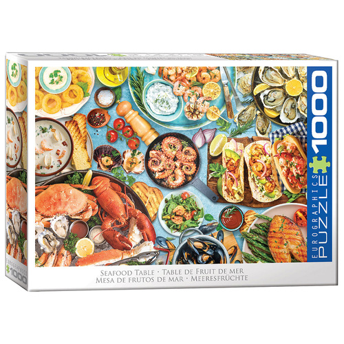 Eurographics Seafood Table Jigsaw Puzzle 1000 Pieces (EUR65864)