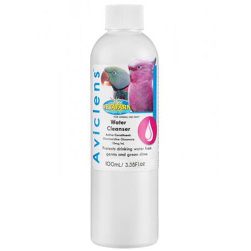 Vetafarm Aviclens Clean Pet Bird Drinking Water Cleanser 100ml 