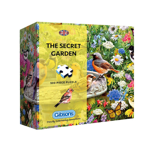 Gibsons The Secret Garden Jigsaw Puzzle 500 Pieces (GIB034066)