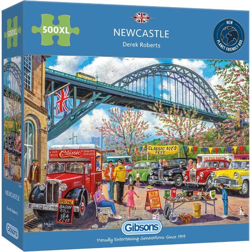 Gibsons Newcastle Jigsaw by Derek Roberts Puzzle XL 500 Pieces (GIB035513)