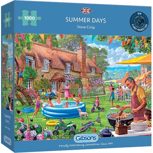 Gibsons Summer Days by Steve Crisp Jigsaw Puzzle 1000 Pieces (GIB063233)