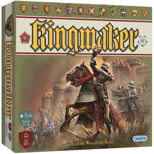 Gibsons Kingmaker The Game of the Wars of the Roses for Ages 12+ (GIB090291)