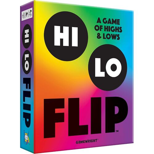 Gamewright Hi Lo Flip A Game of Highs & Lows Card Game (GWI118)