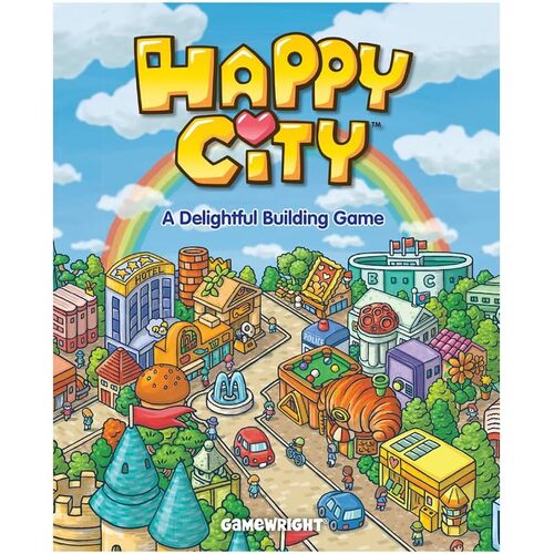 Gamewright Happy City A Delightful Building Card Game (GWI120)