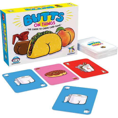 Gamewright Butts on Things The Cheek to Cheek Card Game for Ages 8+ (GWI261)