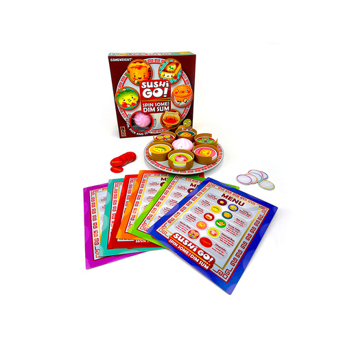 Gamewright Sushi Go Spin Some for Dim Sum Board Game (GWI430)