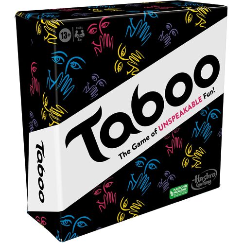 Hasbro Taboo Unspeakable Fun Board Game New Version (HASF5254)