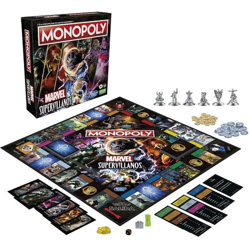 Hasbro Monopoly Marvel Super Villains Edition Board Game (HASF5270)