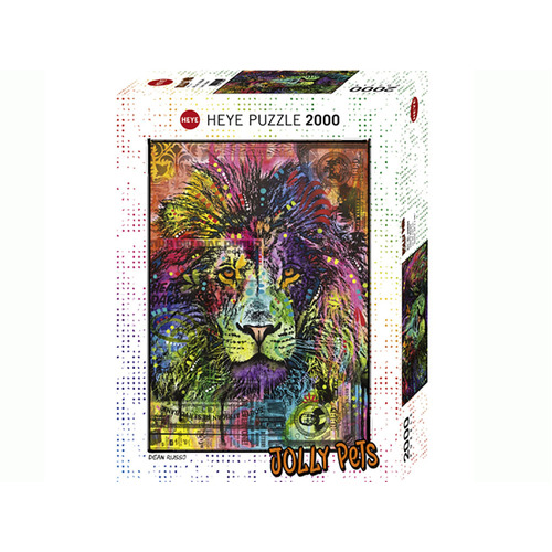 Heye Jolly Pets Lions Heart by Dean Russo Jigsaw Puzzle 2000 Pieces (HEY29894)