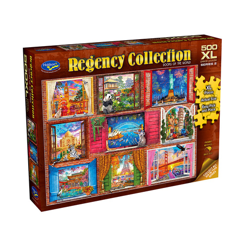 Holdson Regency Collection Doors of the World Jigsaw Puzzle XL 500pc (HOL777570)