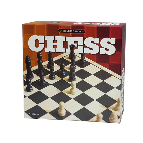 Hansen Timeless Games Chess Game 2-Players Ages 6+ (HSN741878)