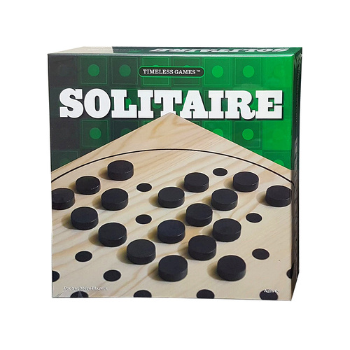 Hansen Timeless Games Solitaire Game 2-Players Ages 6+ (HSN741915)