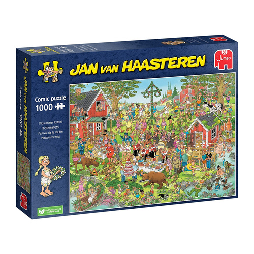 Jumbo Jan Van Haasteren Midsummer Festival Jigsaw Puzzle 1000pcs (JUM00029)