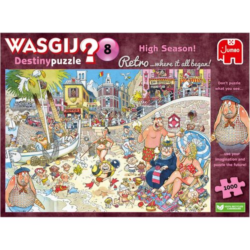 Jumbo Wasgij Retro Destiny 8 High Season Jigsaw Puzzle 1000pcs (JUM00329)