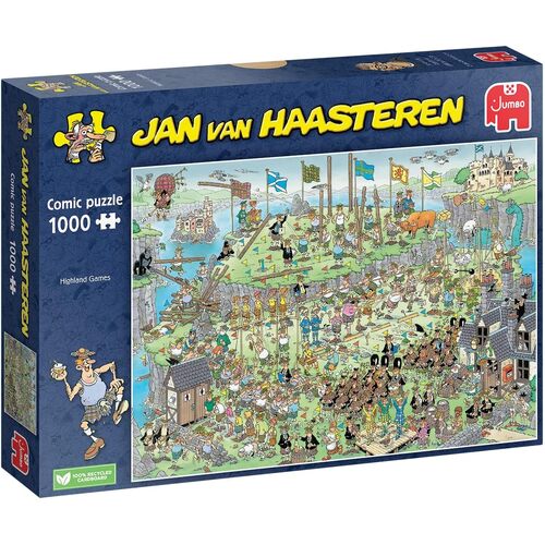 Jumbo Jan Van Haasteren Highland Games Jigsaw Puzzle 1000pcs (JUM20069)