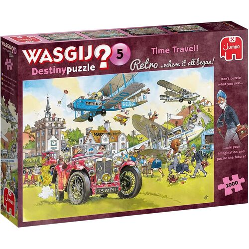 Jumbo Wasgij Retro Destiny 5 Time Travel Jigsaw Puzzle 1000pcs (JUM25008)