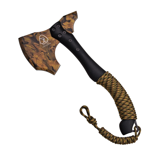 Elk Ridge Pro Camo Paracord Axe w/ Sheath 295mm (K-EP-AXE1CA)